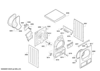 Door & Housing, Seals & Gaskets (0201-0238)