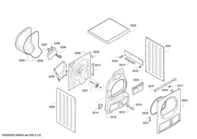 Door & Housing, Seals & Gaskets (0201-0238)