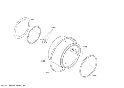 Seals & Gaskets, belts (0401-0408)