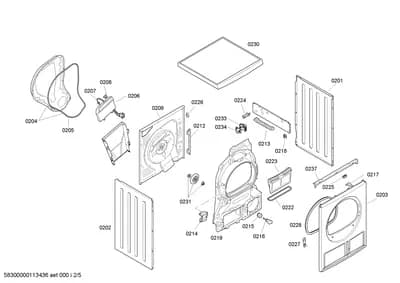 Door & Housing, Seals & Gaskets (0201-0238)