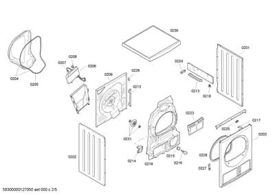 Seals & Gaskets, thermostats (0204-0238)