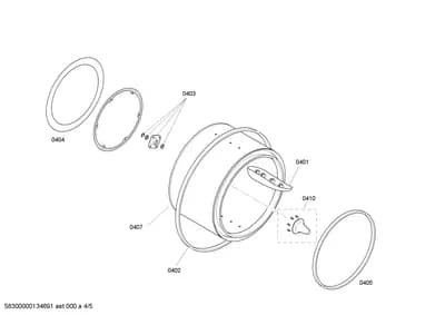 Seals & Gaskets, belts (0401-0410)