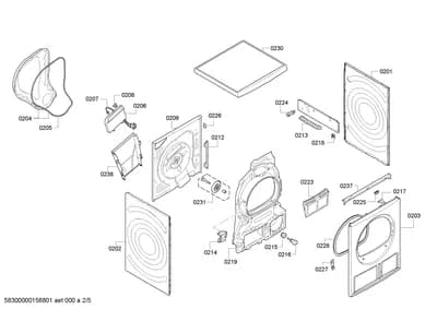 Door & Housing, Seals & Gaskets (0201-0238)
