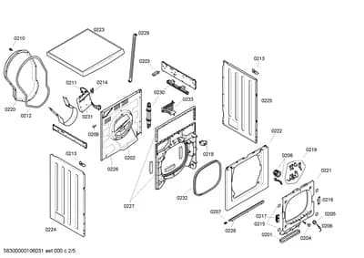Flaps & Holders, Seals & Gaskets (0201-0232)