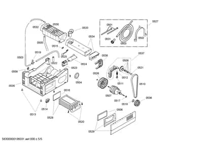 Flaps & Holders, Door & Housing (0501-0538)