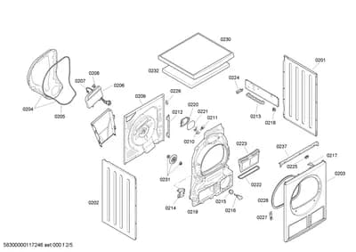 Door & Housing, Seals & Gaskets (0201-0238)