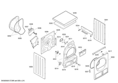 Door & Housing, Seals & Gaskets (0201-0238)