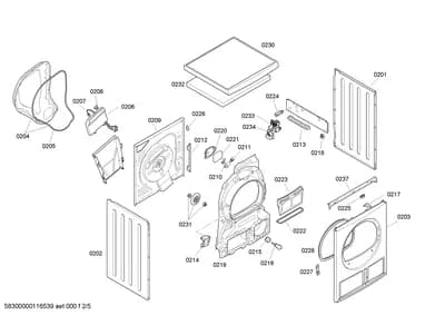 Door & Housing, Seals & Gaskets (0201-0238)