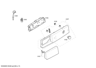 Door & Housing, Handles & Knobs (0101-0106)