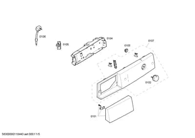 Door & Housing, Handles & Knobs (0101-0106)