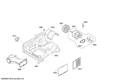 Door & Housing, motors (0501-0526)
