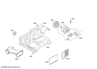 Door & Housing, motors (0501-0526)
