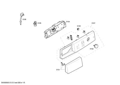 Door & Housing, Handles & Knobs (0101-0106)