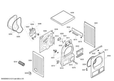 Door & Housing, Seals & Gaskets (0201-0237)