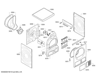 Door & Housing, Seals & Gaskets (0201-0237)