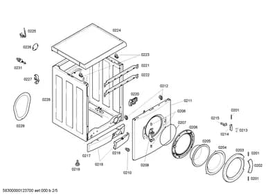 Rails, handles knobs  (0201-0227)