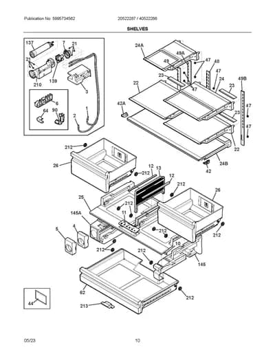 SHELVES