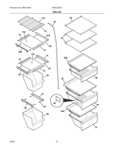SHELVES