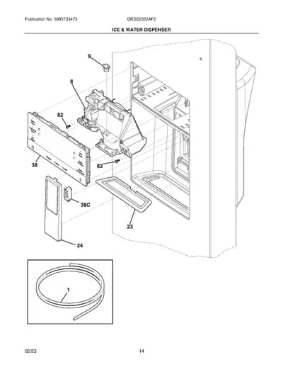 ICE & WATER DISPENSER