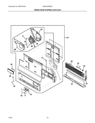 FRESH FOOD SYSTEM & AIR FLOW