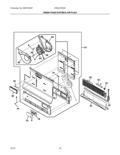 FRESH FOOD SYSTEM & AIR FLOW