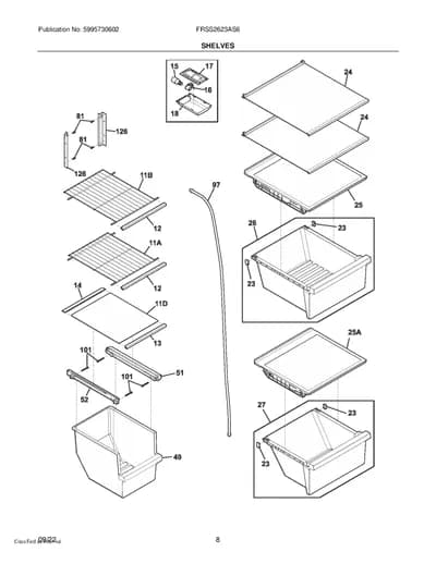 SHELVES