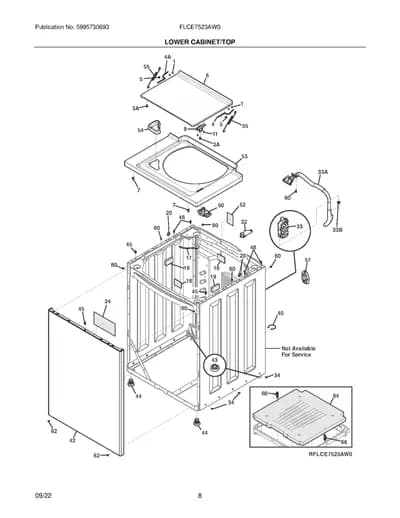 LOWER CABINET/TOP