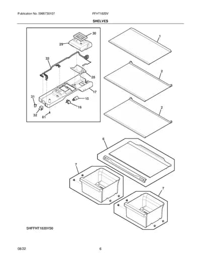 SHELVES