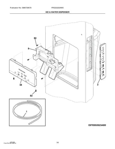 ICE & WATER DISPENSER