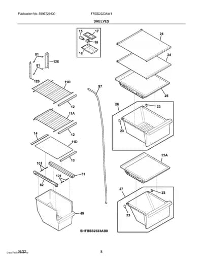 SHELVES
