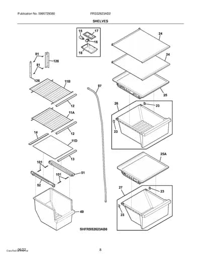 SHELVES