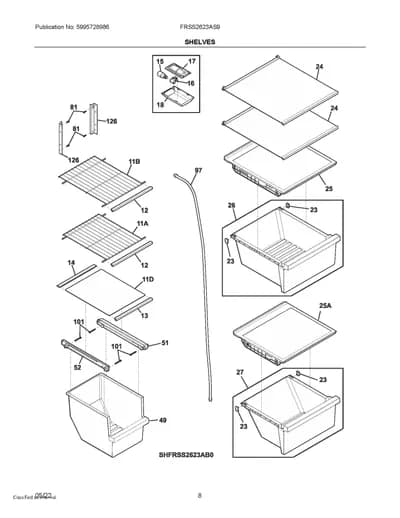 SHELVES