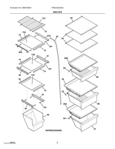 SHELVES