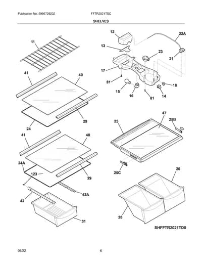 SHELVES