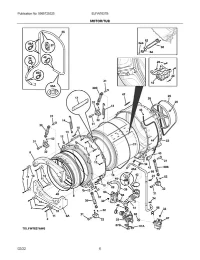 MOTOR/TUB