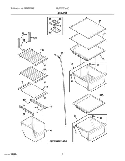 SHELVES