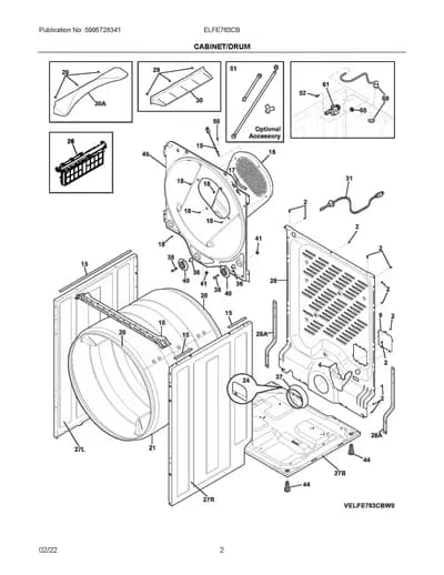 CABINET/DRUM