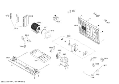 Hoses, Fan Parts (0601-0631)
