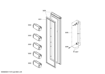 shelves trays, Mounting & Fixing (0202-0221)