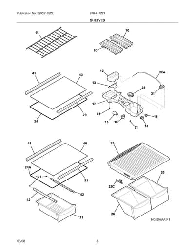 SHELVES