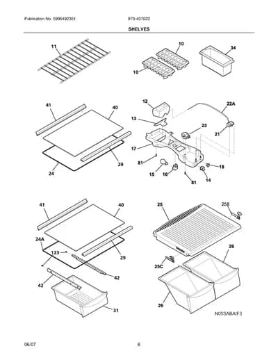 SHELVES