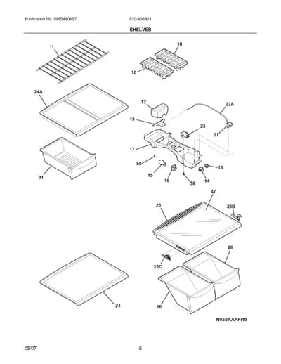 SHELVES