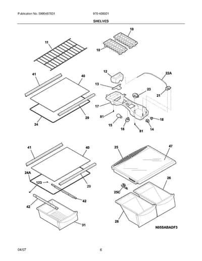 SHELVES