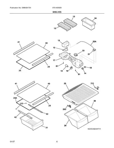 SHELVES