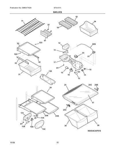 SHELVES