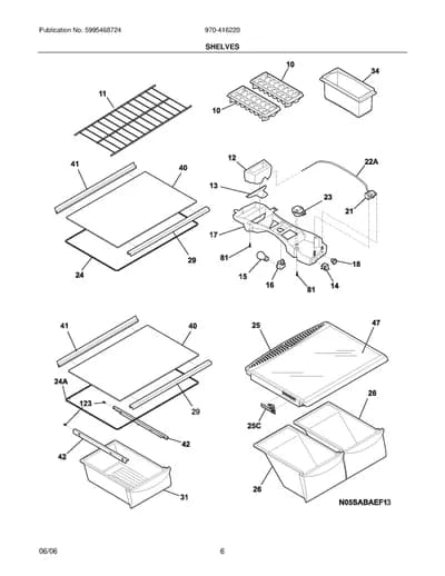 SHELVES