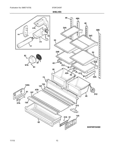 SHELVES
