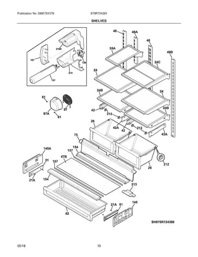 SHELVES