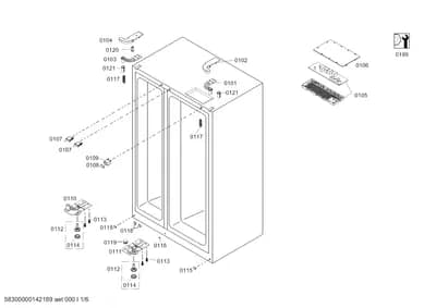 Door & Housing, Flaps & Holders (0102-0199)