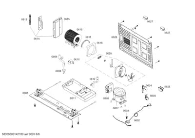 Hoses, shelves trays (0607-0650)